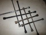 Lot of 4 Tire Irons 4 Way