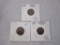 Lot of 3, Indian Head Pennies 1898,1880,& 1882