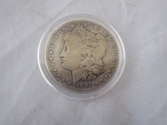 1891-O Morgan Silver Dollar