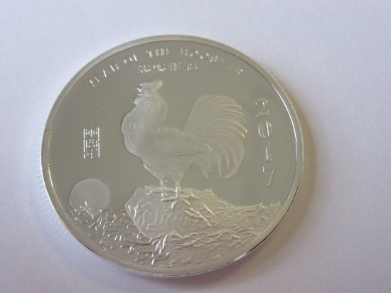 .5 oz Silver Round 2017 Year of the Rooster