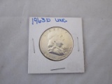 1963D Ben Franklin Silver Half Dollar