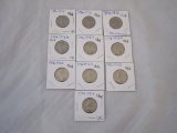 Lot of 10, Bicentennial Quarters