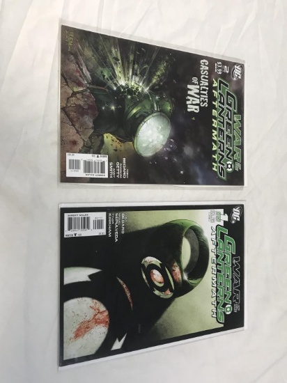 War Of The Green Lanterns Aftermath 1-2 DC Comics