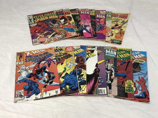 Peter Parker Spectacular Spider-Man Lot 18 Comics