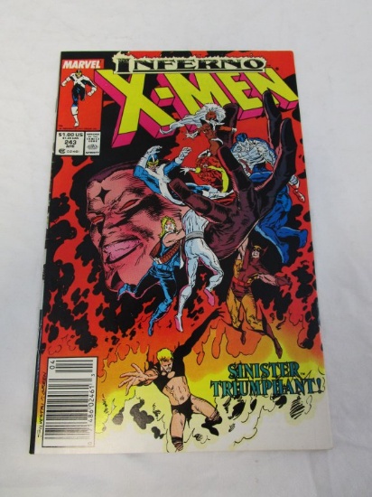 Marvel INFERNO X-MEN COMIC BOOK #243 1989