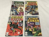 KING CONAN 1-4 Marvel Comics 1980
