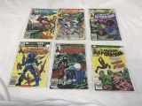 Lot of 6 SPIDERMAN Comics 221-228 Marvel 1980's