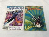 Lot of 2 AQUAMAN Comics 1968 and 1988