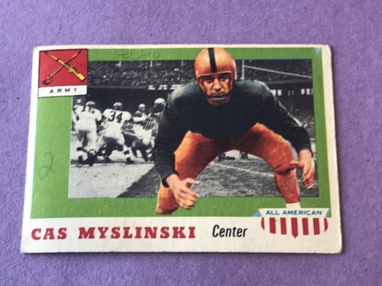 #25 CAS MYSLINSKI (SP) 1955 Topps All American