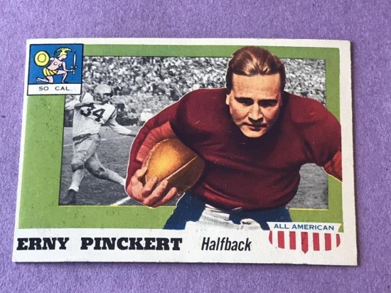 #4 ERNY PINCKERT 1955 Topps All American