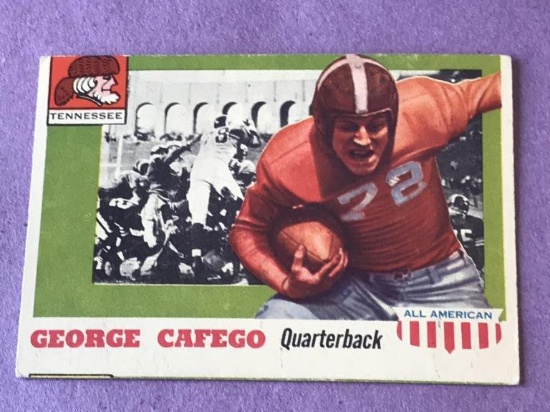 #8 GEORGE CAFEGO 1955 Topps All American