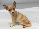 Vintage CHIHUAHUA Porcelain Figurine 7 1/2