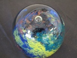 Beautiful Heavy Glass Paperweight