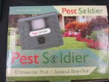 Pest Soldier Ultrasonic Pest / Animal Repeller NIB