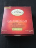 Lot of 100 Twining English Breakfast Tea Bags
