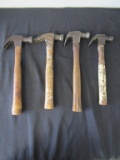 Lot of 4 Hammers