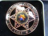 2002 Utah Olympic Public Safety Command Pin