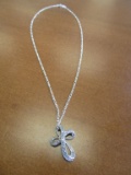 .925 Silver Chain with Cross Pendant 3.6 grams