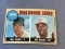 1968 Topps #384 Bill Henry/Hal McRae Rookie Card