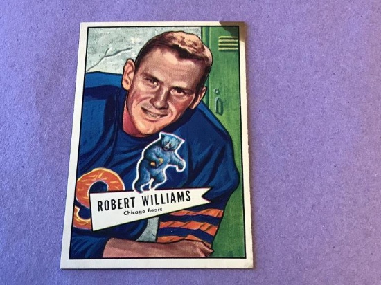 1952 Bowman Football Large #103 ROBERT WILLIAMS