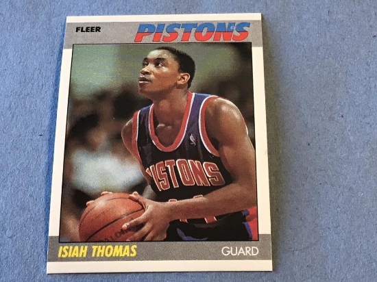1987 Fleer #106 Isiah Thomas Pistons