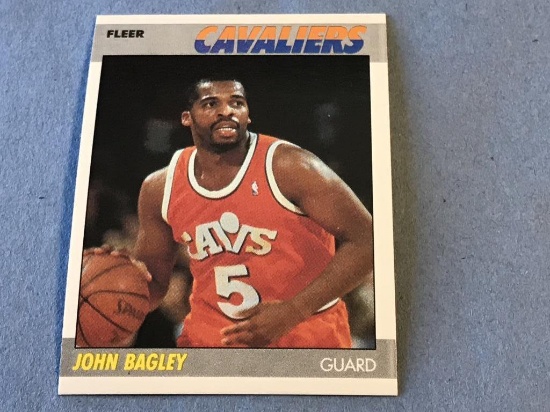 1987 Fleer #5 John Bagley Cavaliers