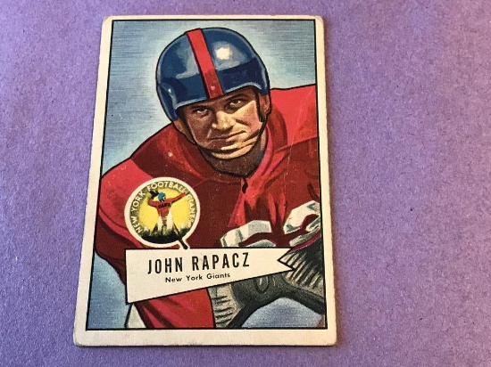 1952 Bowman Football Large #131 JOHN RAPACZ