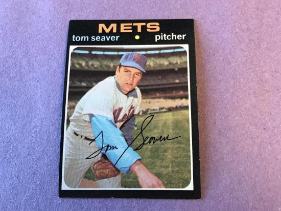 1971 Topps Baseball #160 Tom Seaver, New York Mets