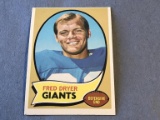 1970 Topps Football Card # 247 Fred Dryer Rookie