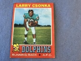 1971 Topps #45 Larry Csonka Miami Dolphins