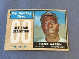 1968 Topps #370 Hank Aaron All Star AS