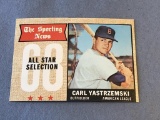 1968 Topps baseball #369 Carl Yastrzemski All Star