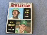 1970 TOPPS #21 VIDA BLUE A'S ROOKIE