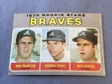 1970 TOPPS #621 DARRELL EVANS BRAVES ROOKIE