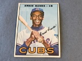 1967 Topps #215 Ernie Banks Hall of Fame CUBS