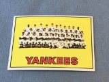 1967 Topps #131 New York Yankees Team Card