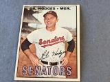 1967 Topps #228 Gil Hodges MGR Senators