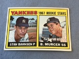 1967 Topps #93 Bobby Murcer/Stan Bahnsen Rookie