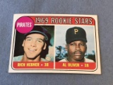 1969 Topps  # 82 Al Oliver Rookie Card