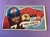 1952 Bowman Football Large #101 ARNOLD WEINMEISTER