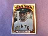 1972 Topps #49 Willie Mays San Francisco Giants