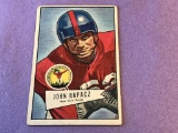 1952 Bowman Football Large #131 JOHN RAPACZ