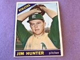 1966 Topps #36 Jim Catfish Hunter Athletics
