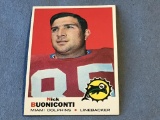 1969 Topps #192 Nick Buoniconti Dolphins