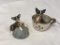 Lot of 2 CeCe's Chihuahua miniature Figures
