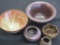 Lot of 5 Signed Hand Made Pottery Items