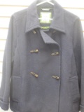 Old Navy XL Womens Blue Wool Toggle Jacket