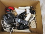 Box Lot of Telephones and Bases
