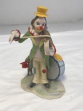 Lefton Clown with Chihuahua Figure 05136