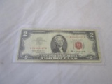 Red Seal 2 Dollar Note Series 1963